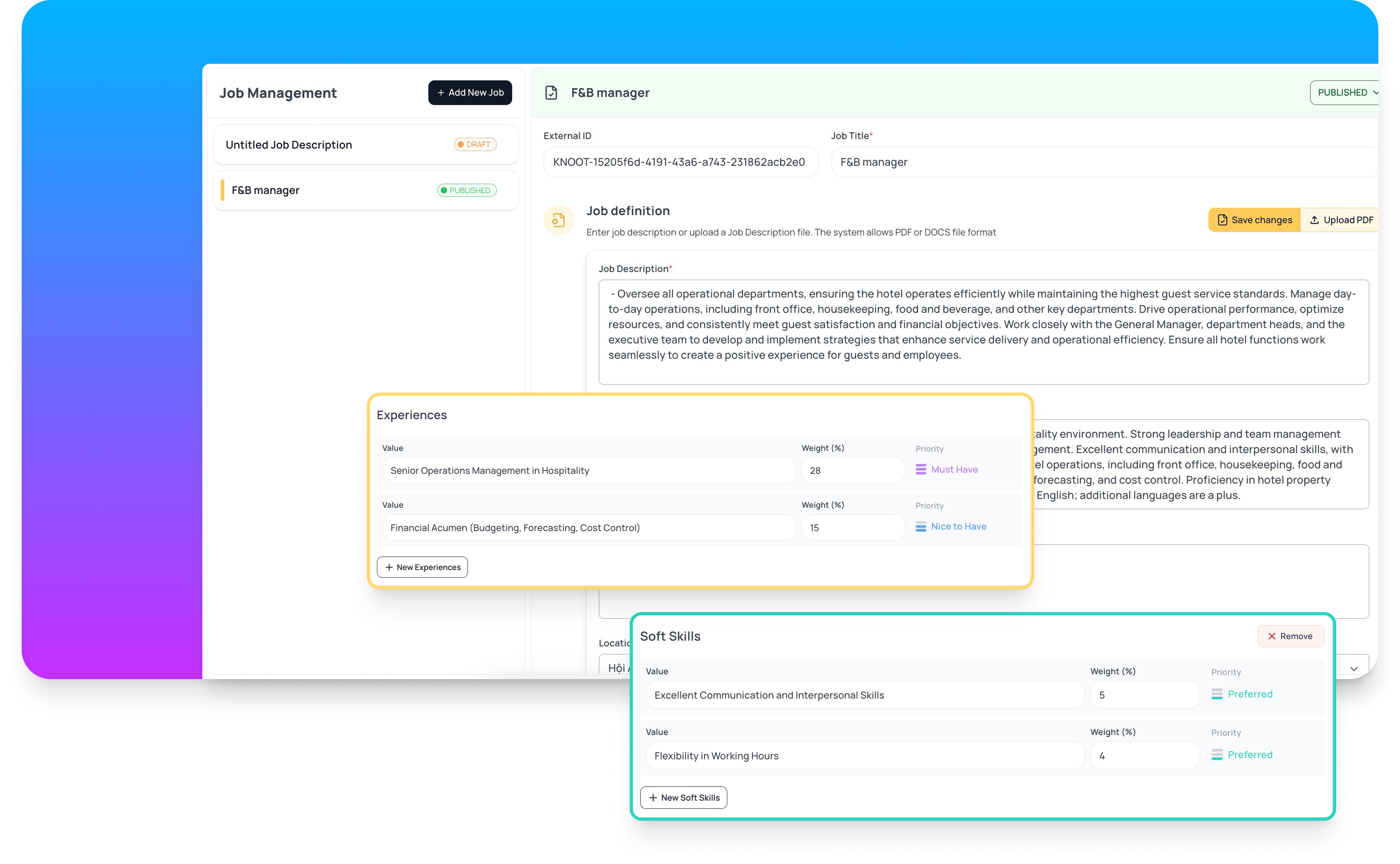 Quản lý JD: Giải pháp sáng tạo.